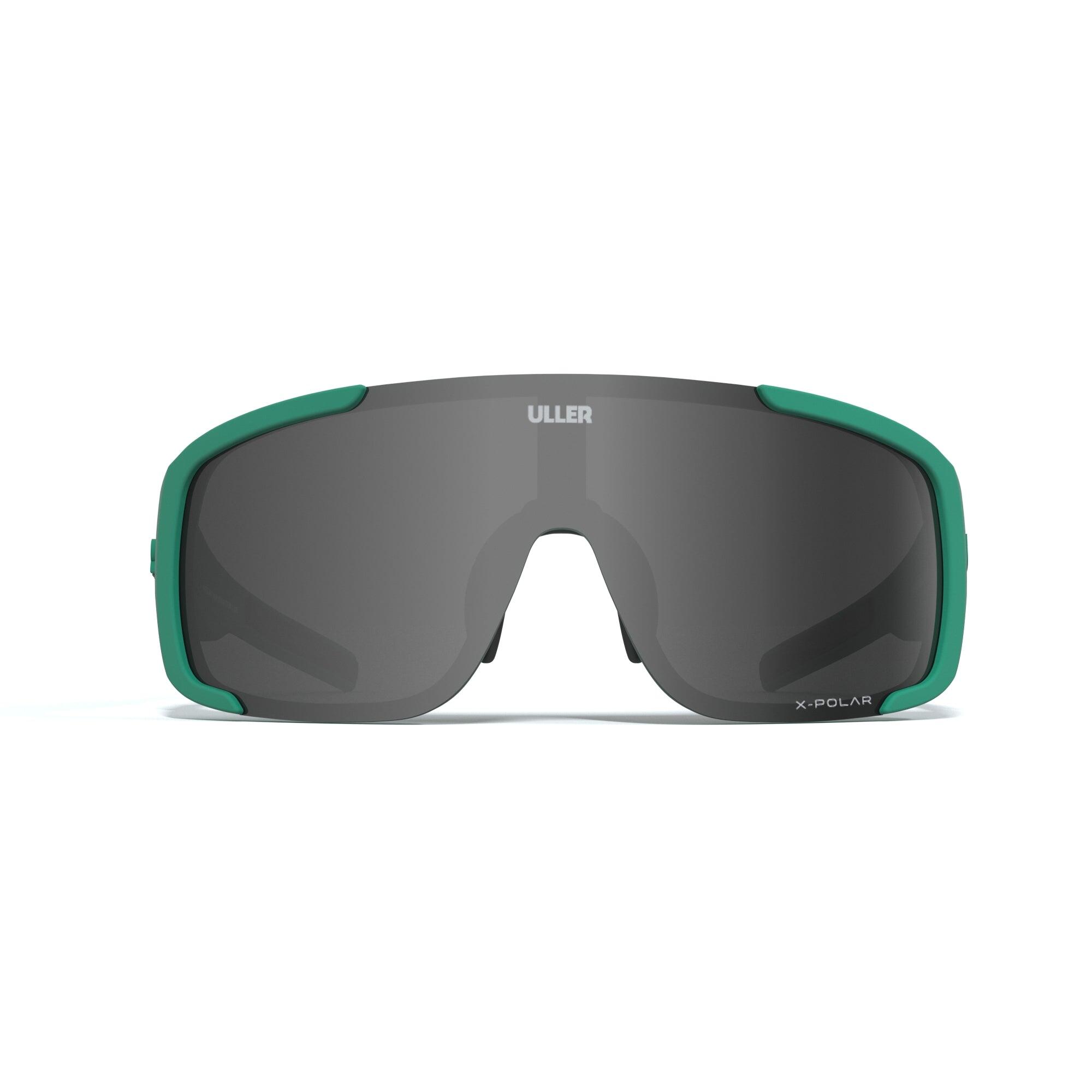 Gafas deportivas Uller con lentes intercambiables UV400 – Unisex – Green / Grey 2/7