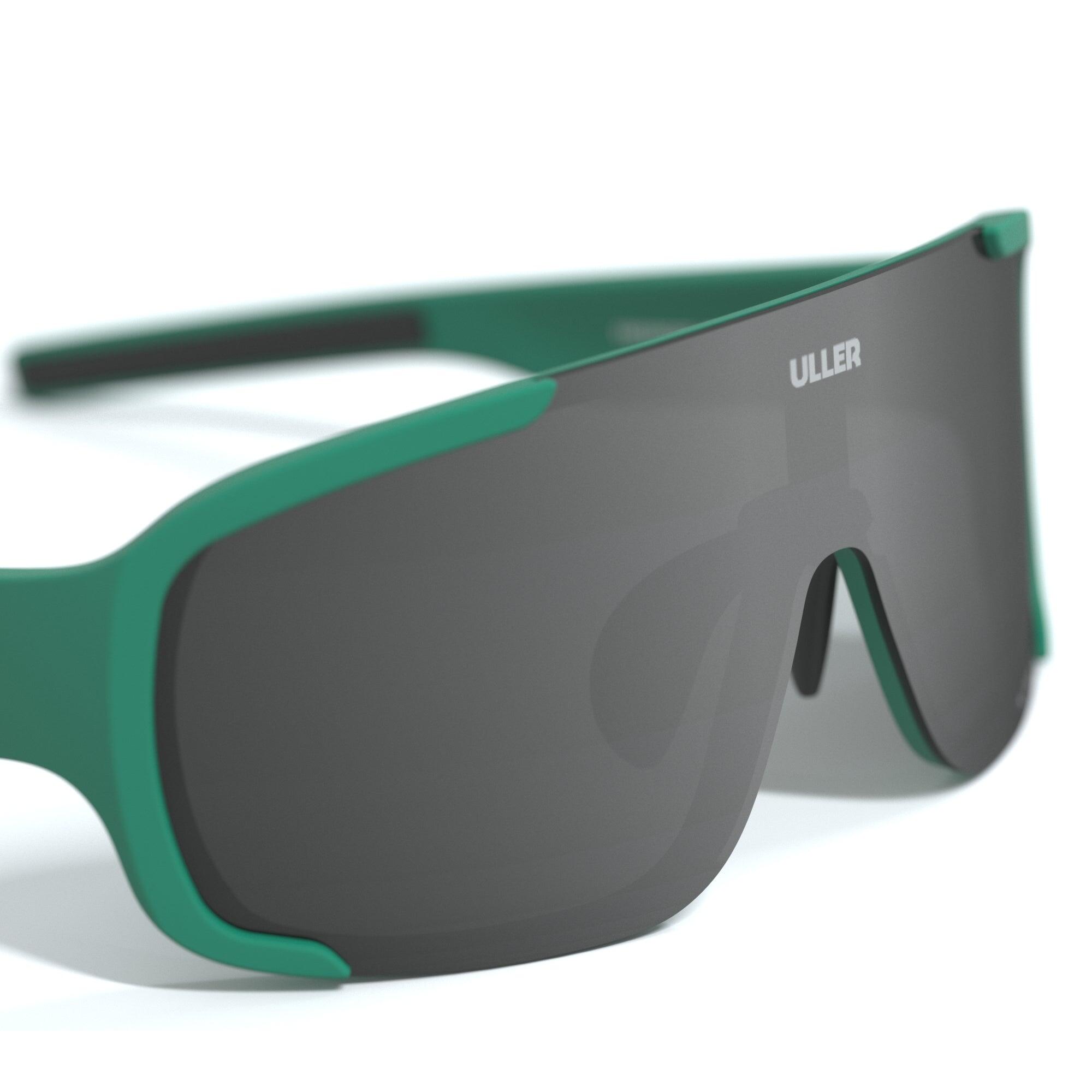 Gafas deportivas Uller con lentes intercambiables UV400 – Unisex – Green / Grey 3/7