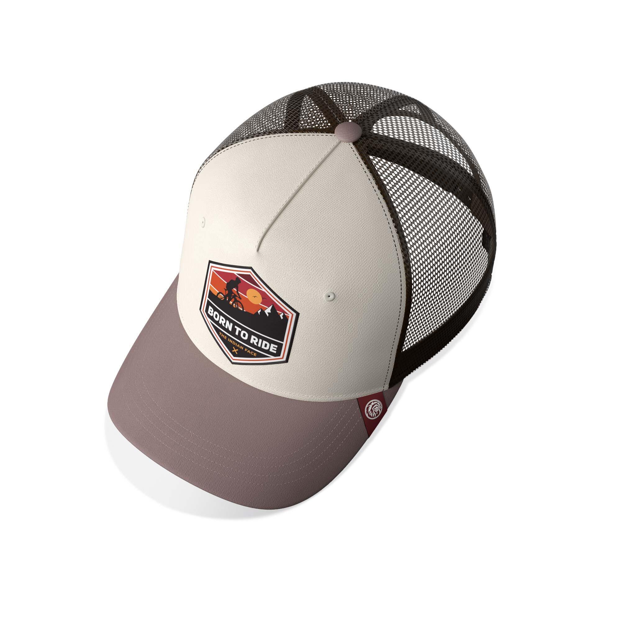 Unisex Outdoor Gorra Trucker Transpirable Ajustable Born to Ride 3/5