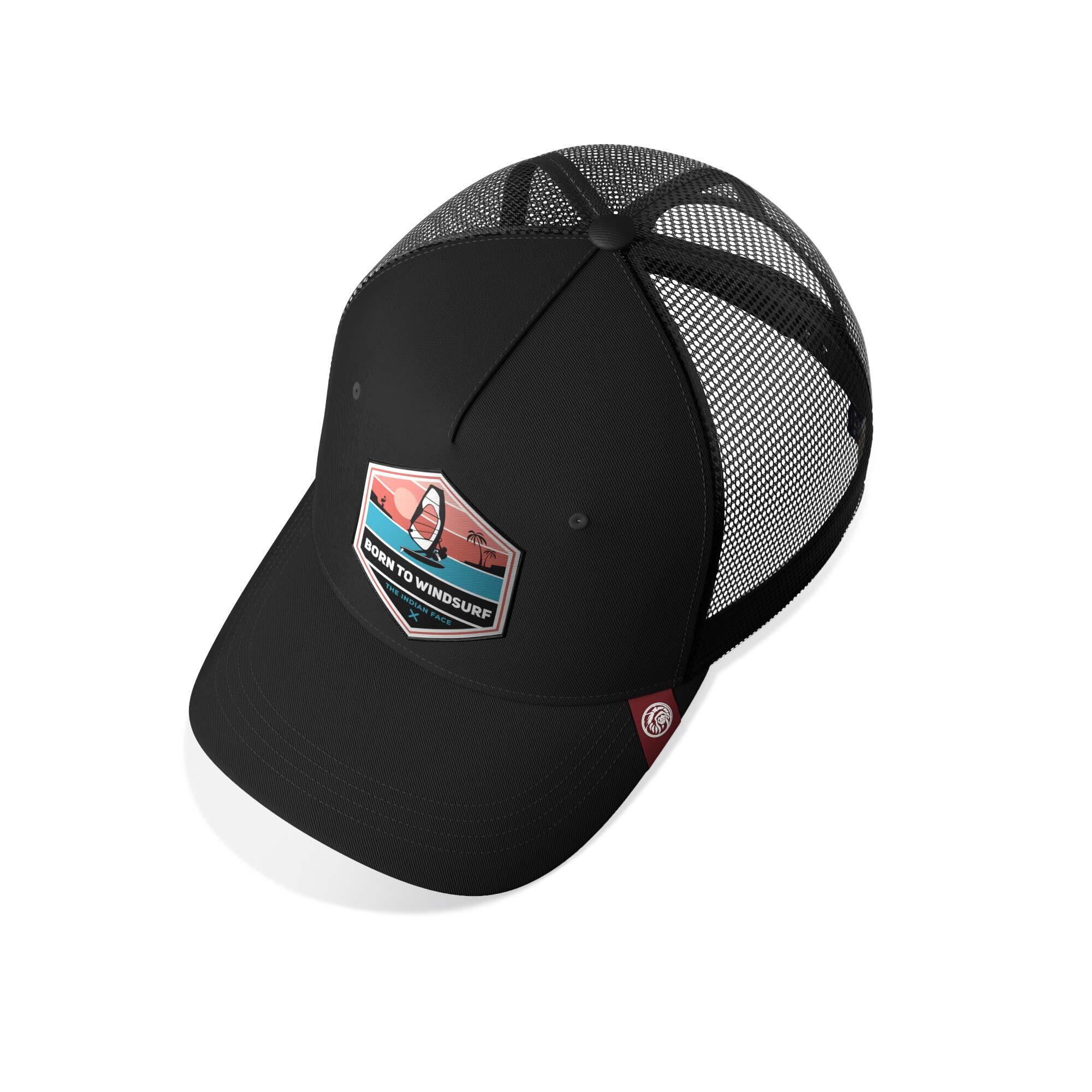 Unisex Outdoor Gorra Trucker Transpirable Ajustable Born to Windsurf 3/5
