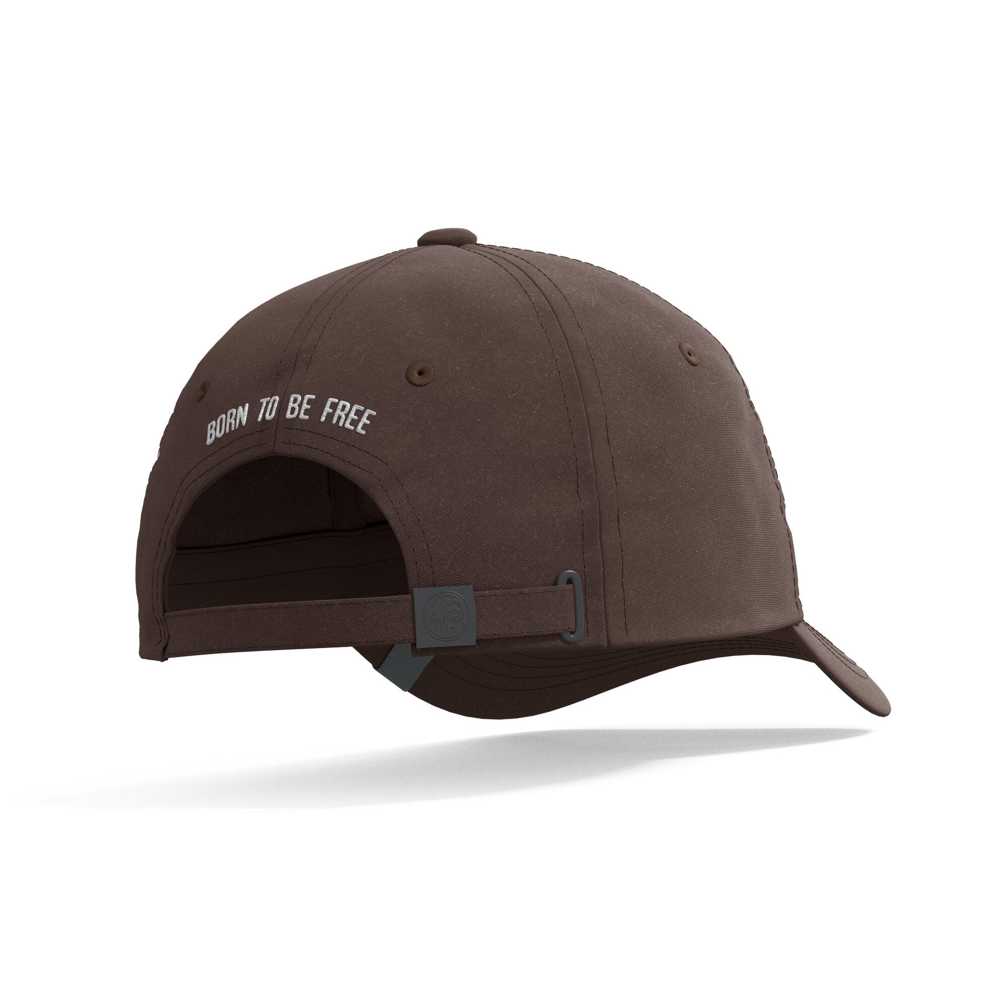 Gorra Nature The Indian Face algodón ajustable visera curva marrón 4/7