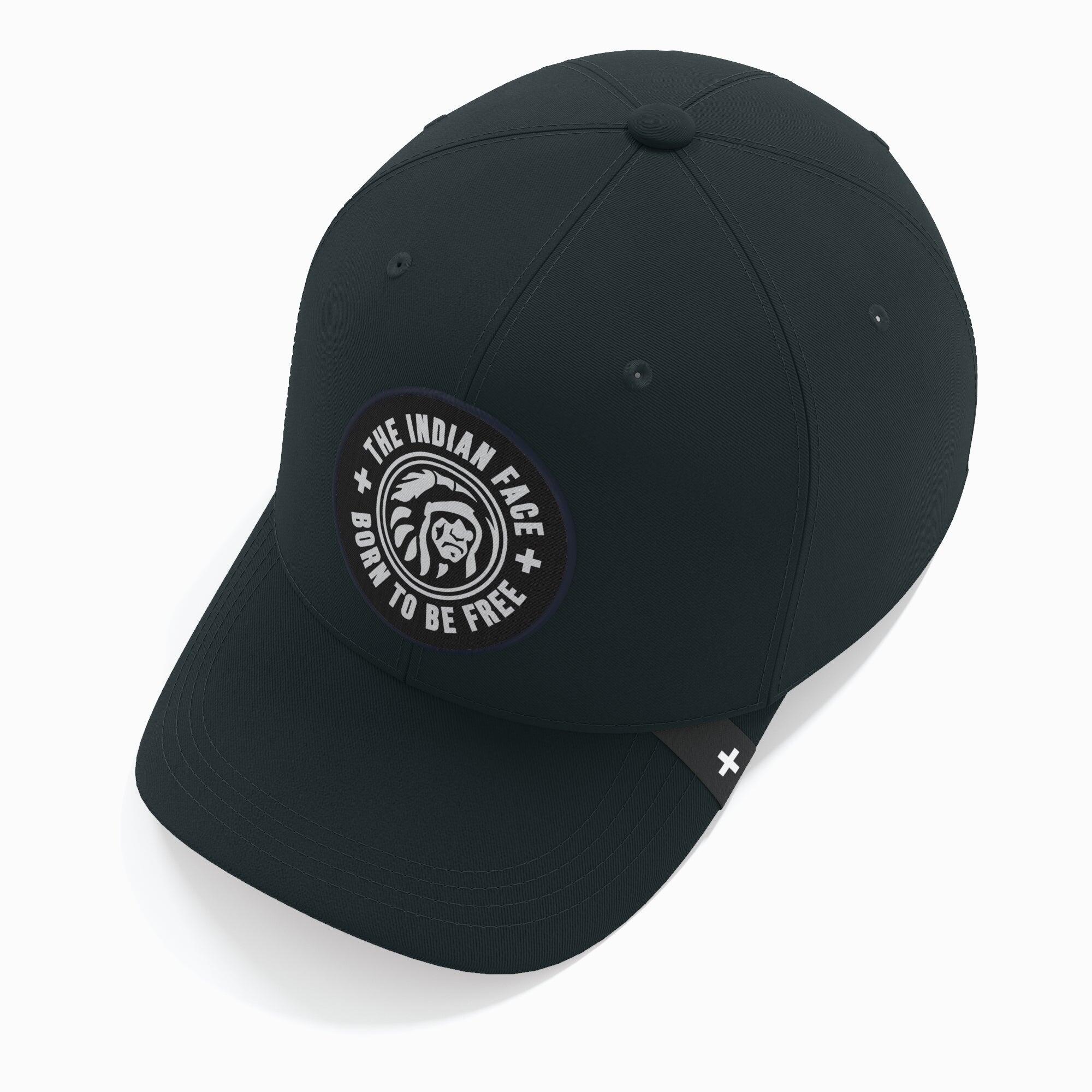 Gorra Action The Indian Face algodón ajustable visera curva azul marino 3/7