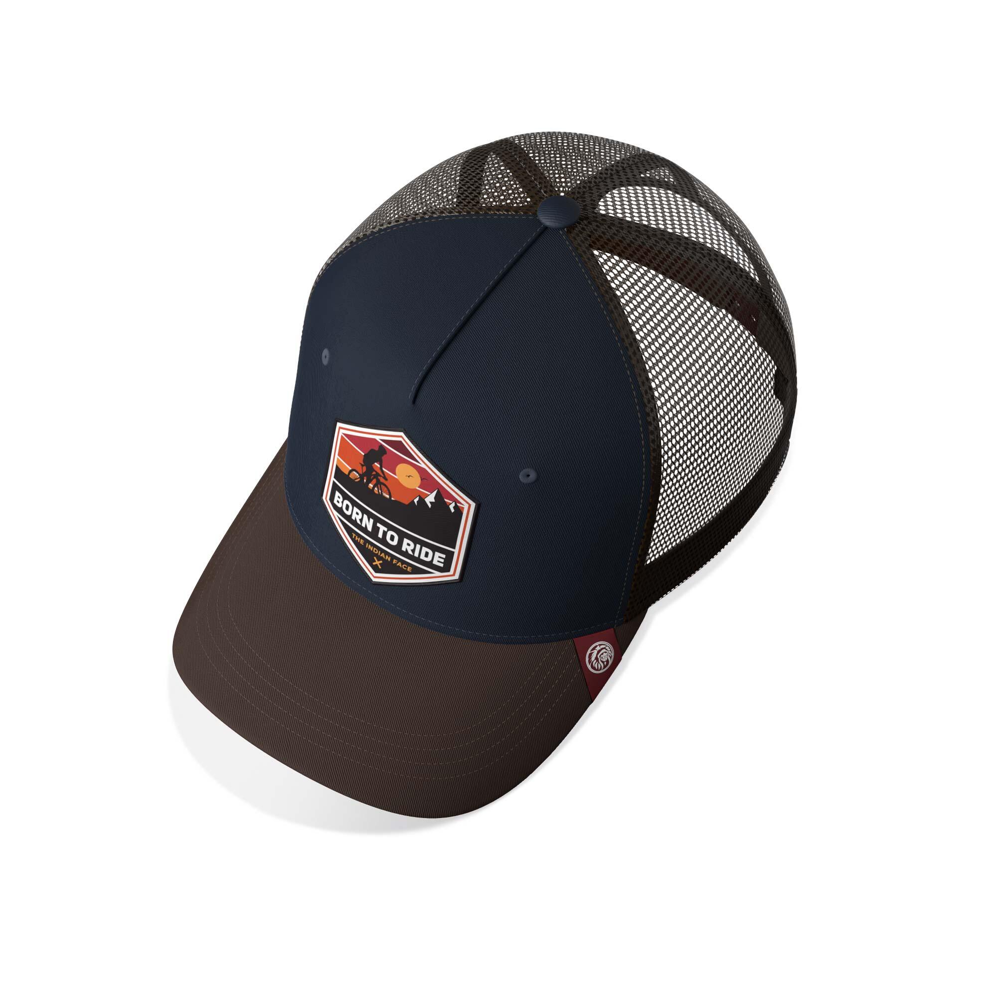 Unisex Outdoor Gorra Trucker Transpirable Ajustable Born to Ride 3/5