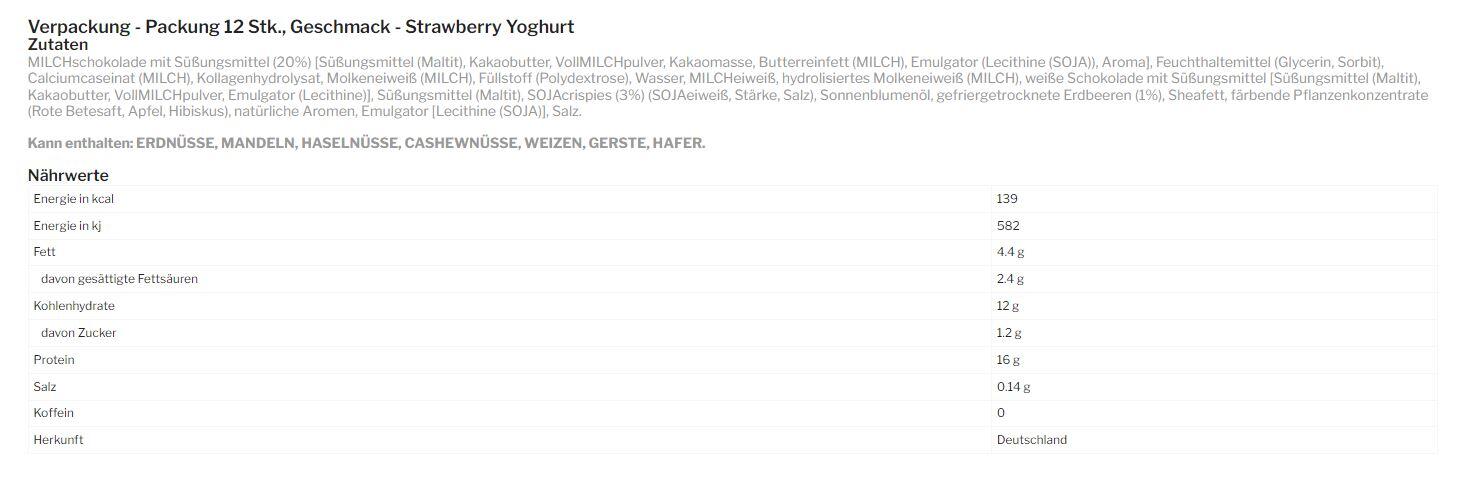 Soft Crunch Bar 40% 40g Premier Protein (Packung mit 12 Stück) 2/2