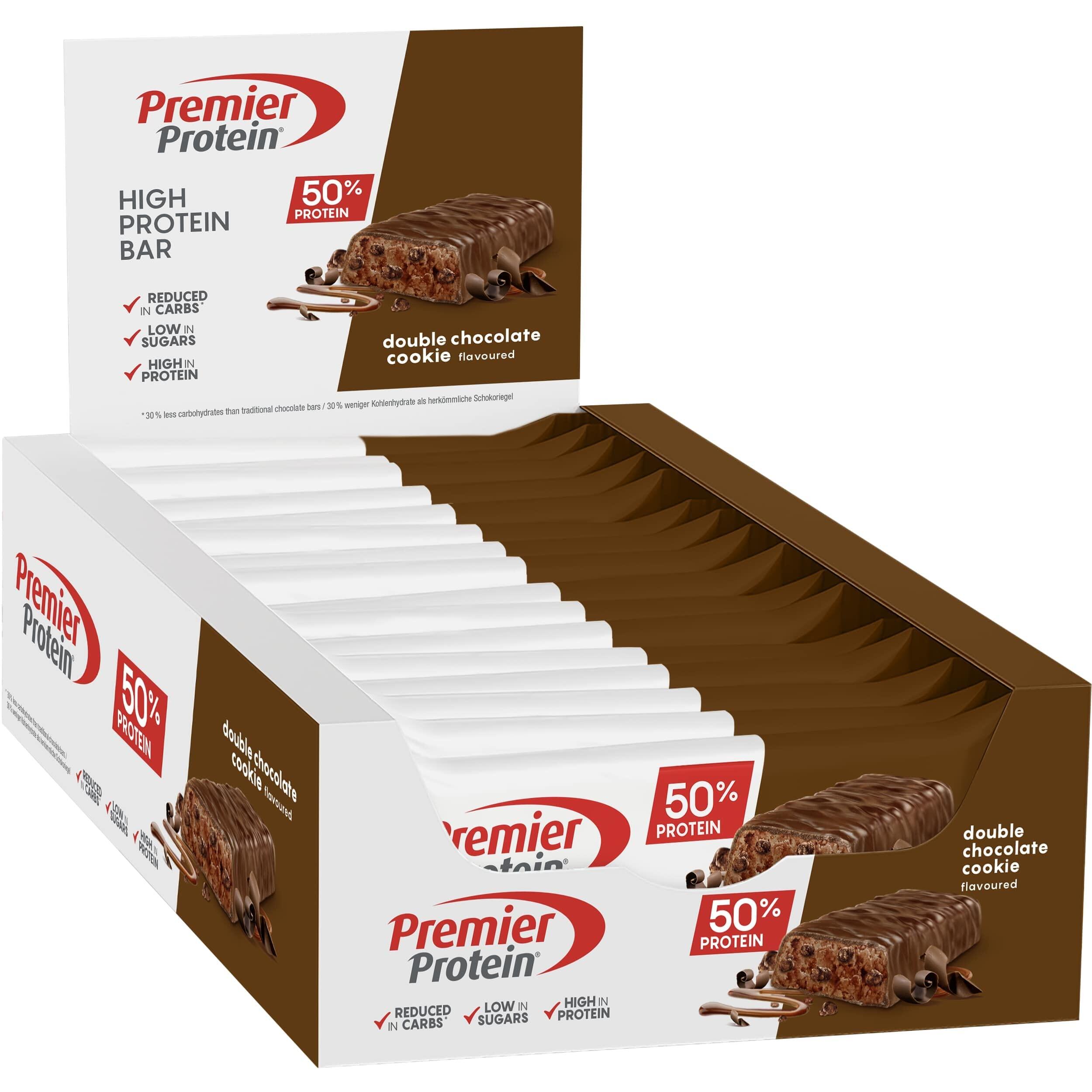 PREMIER PROTEIN High Protein Bar 50% 40g Premier Protein (pack of 16)