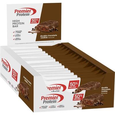 Barrita alta en proteínas 50% 40g Premier Protein (paquete de 16)