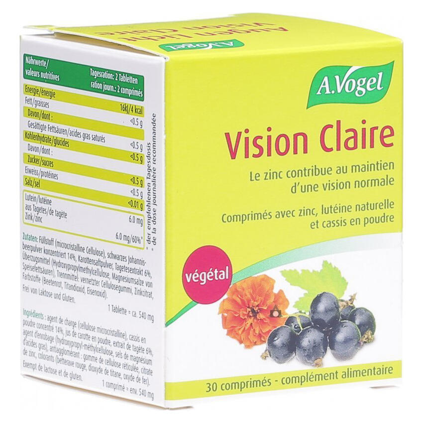 Vision Claire 30capsule A.Vogel