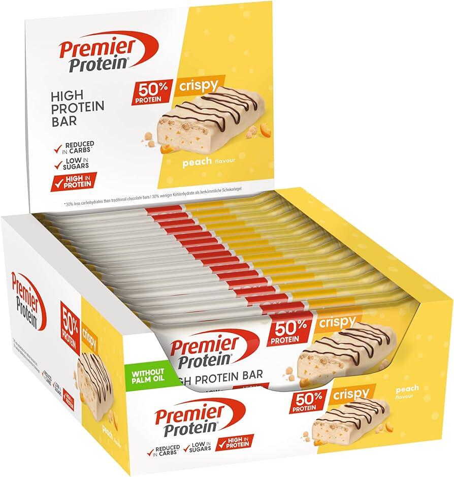 PREMIER PROTEIN High Protein Bar 50% 40g Premier Protein (pack of 16)