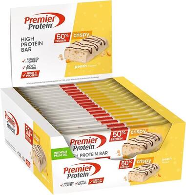 Barrita alta en proteínas 50% 40g Premier Protein (paquete de 16)
