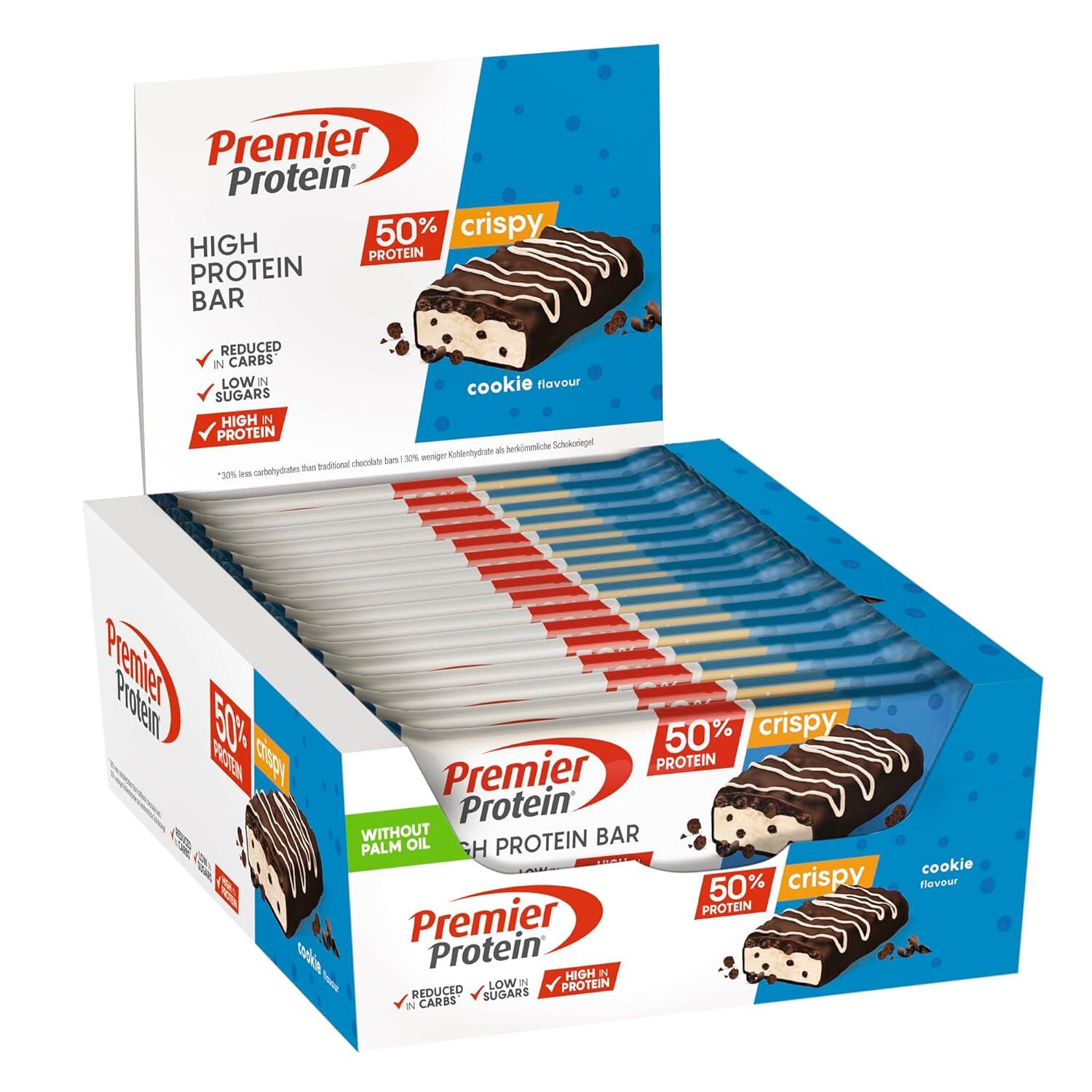 High Protein Bar 50% 40g Premier Protein (pack of 16)