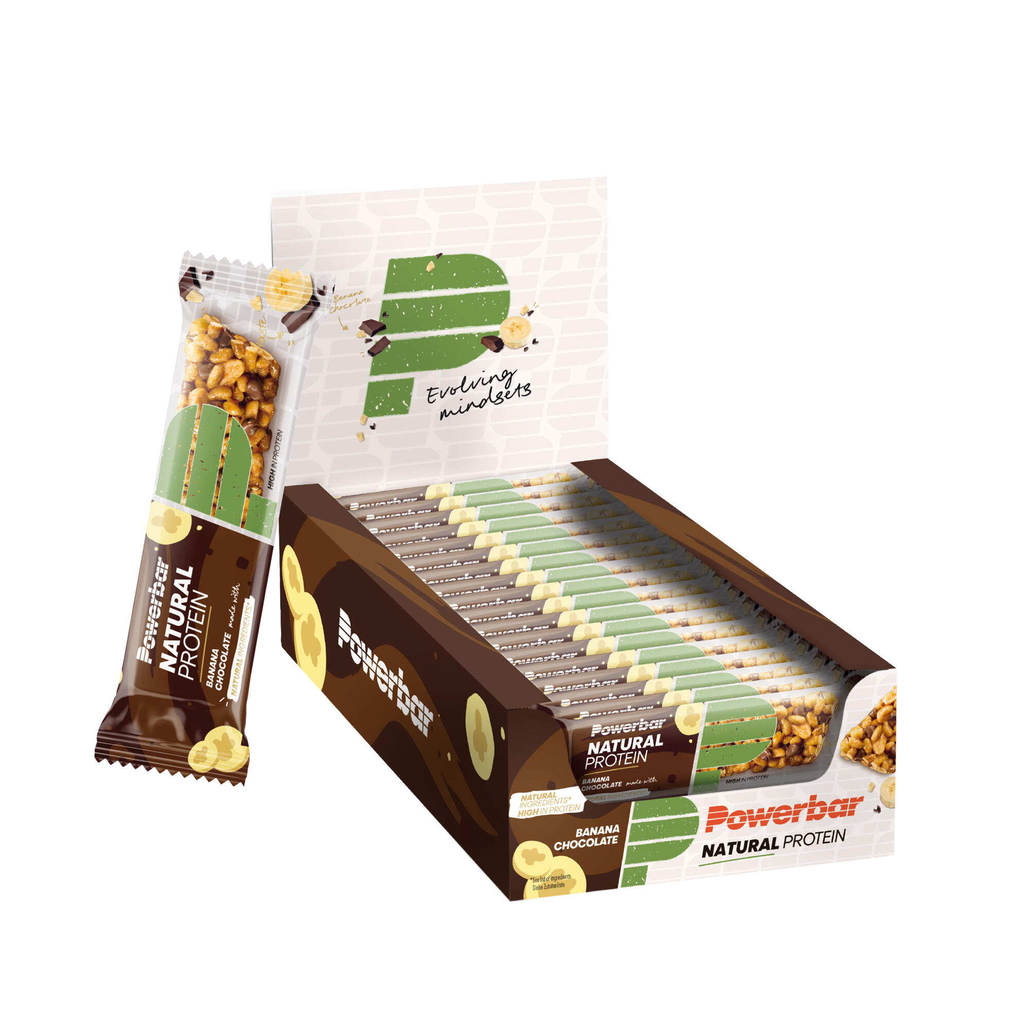 Barretta proteica PowerBar naturale da 40 g (confezione da 18)