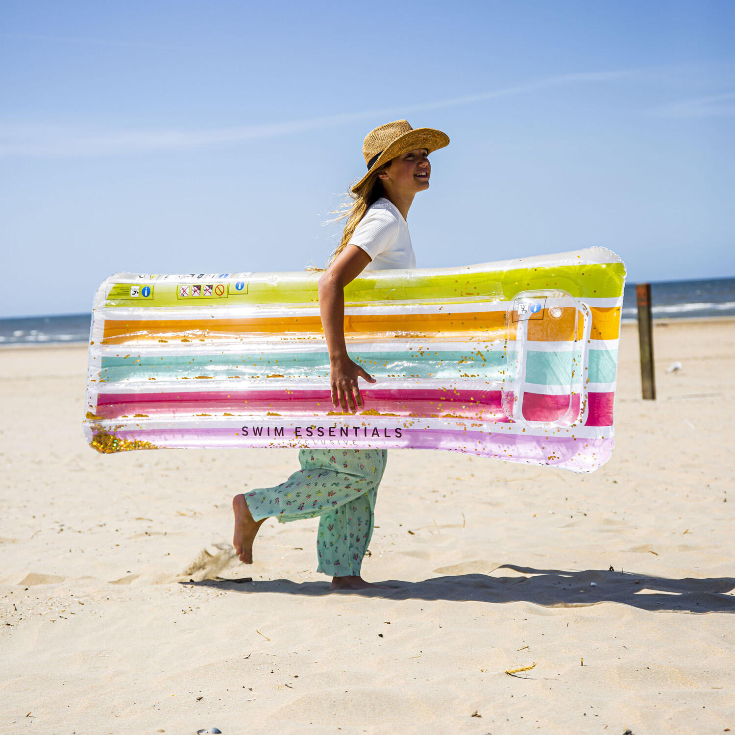 Bouée de piscine - Multicolore - Color Rush - 177 cm 2/6