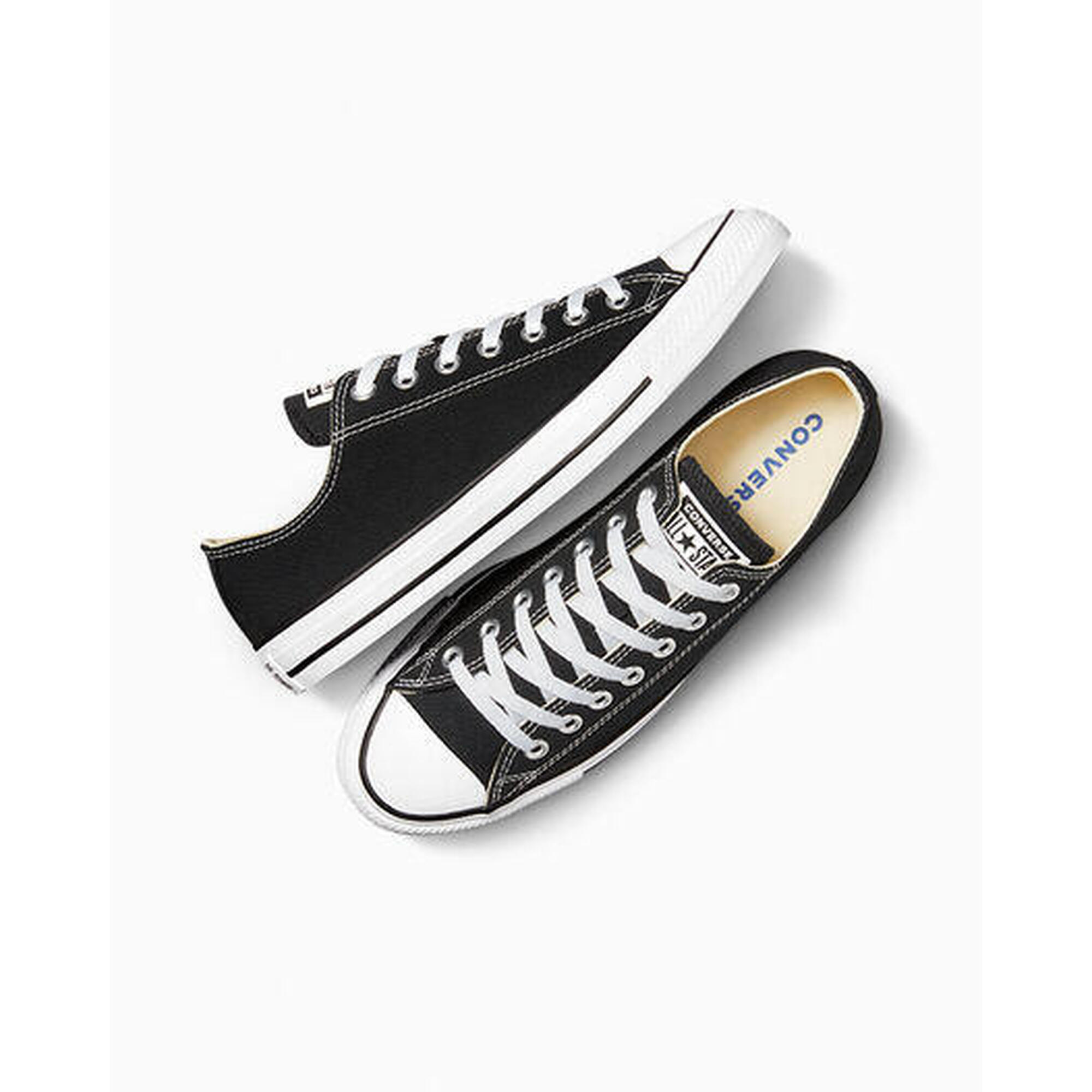 Zapatillas Casual Converse All Star Classic Color Negro Transpirables