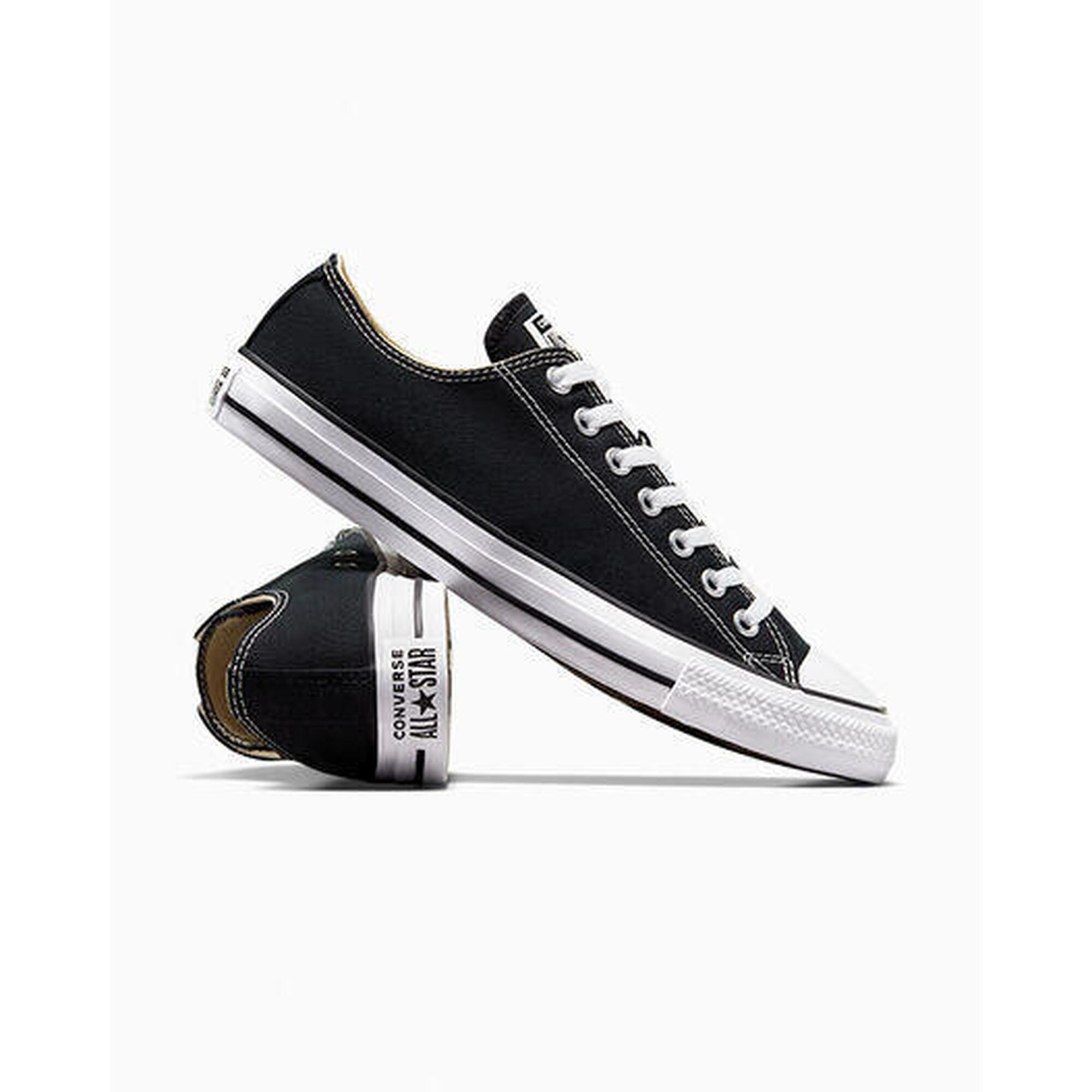 Zapatillas Casual Converse All Star Classic Color Negro Transpirables