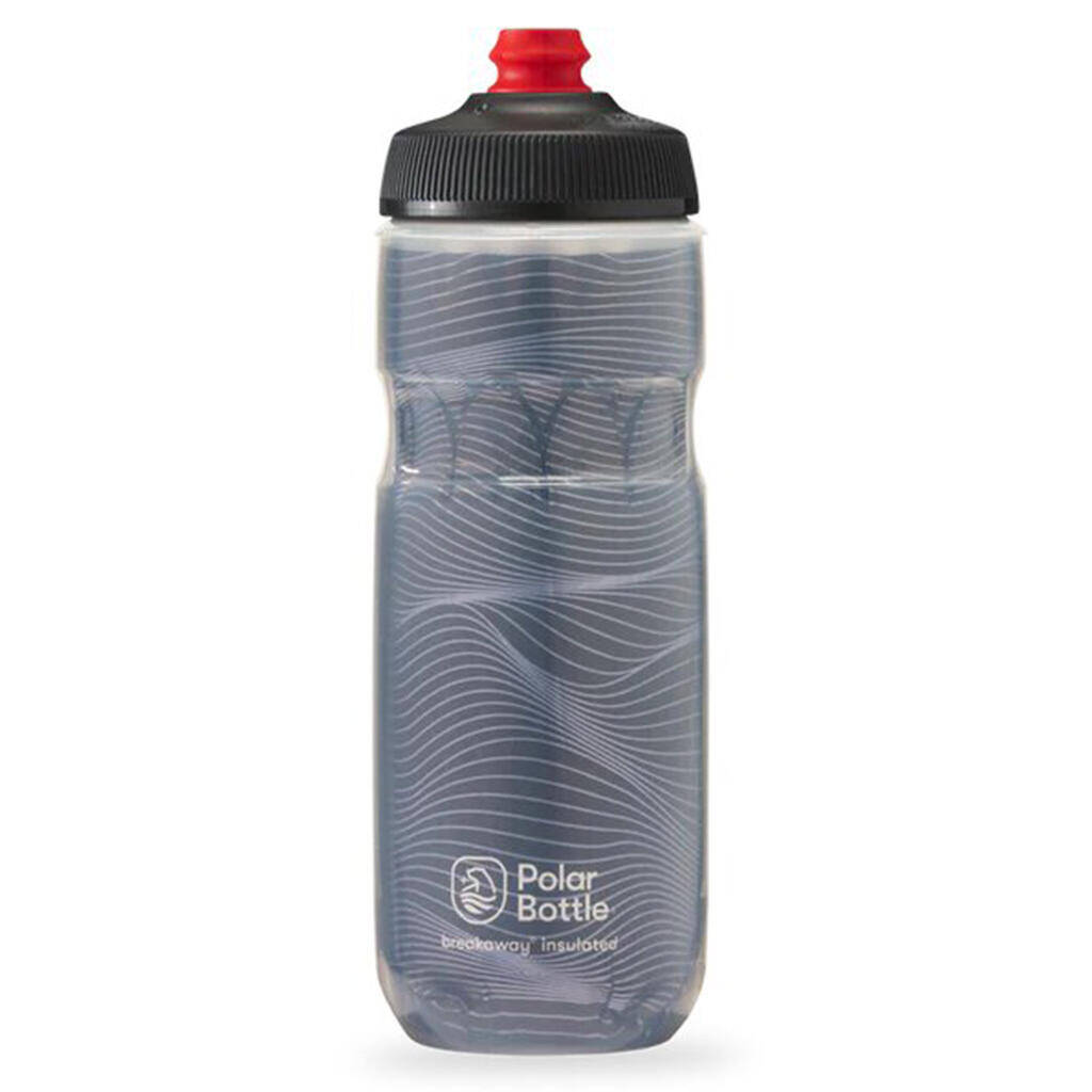 Polar Breakaway Insulated Jersey Knit Bottle-Charcoal (590ml)
