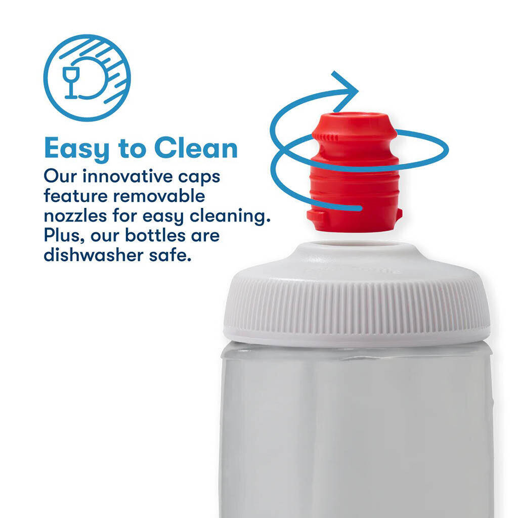 Polar Breakaway Insulated Jersey Knit Bottle-White (710ml) -  2