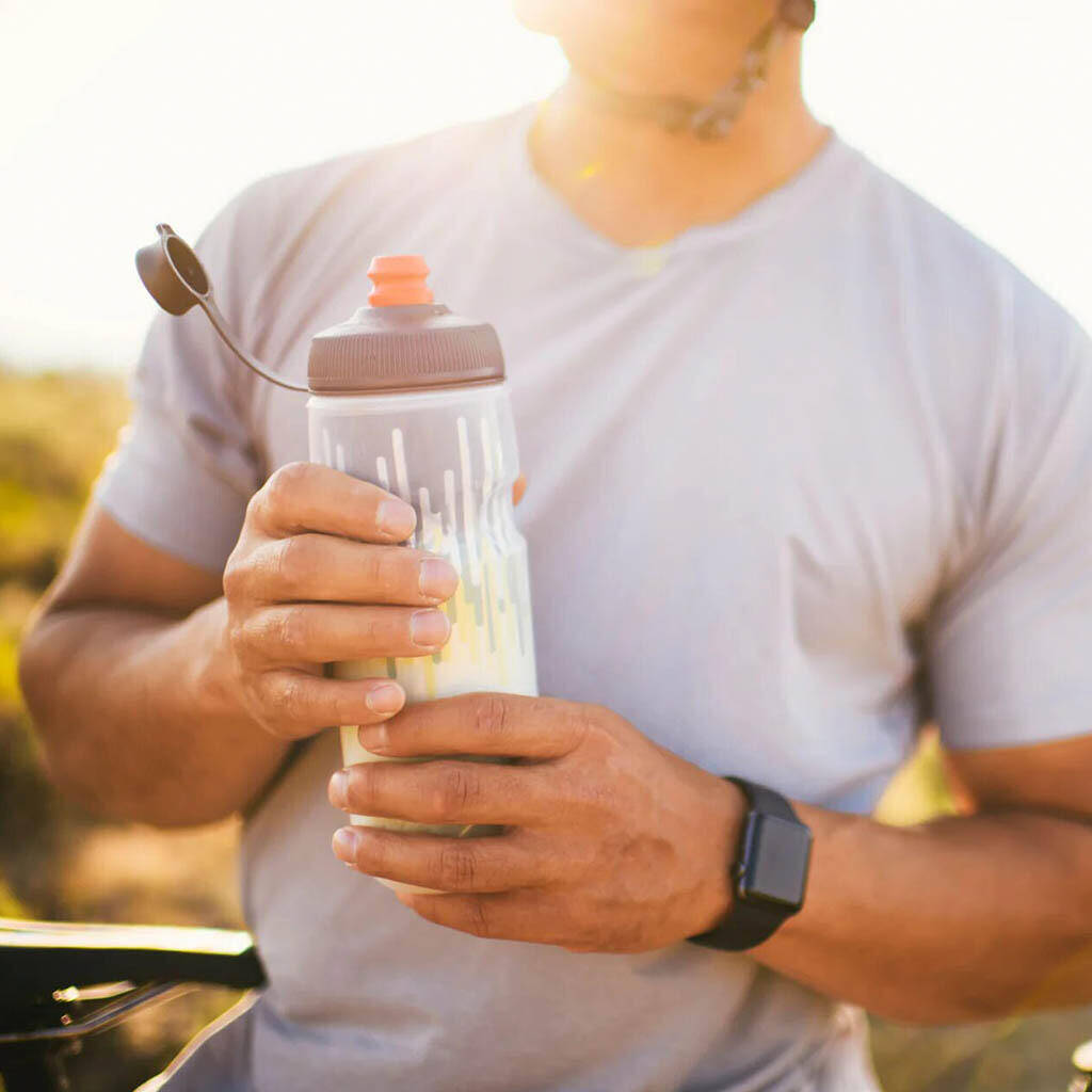 Polar Breakaway Muck Insulated Zipper Bottle-Moss/Desert (590ml) -  3
