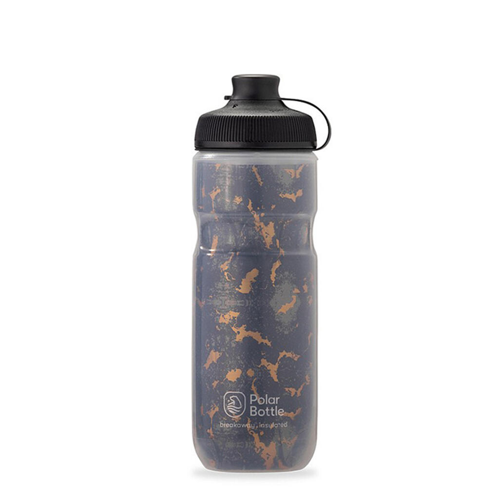Polar Breakaway Muck Insulated Shatter Bottle-Charcoal/Copper (590ml)