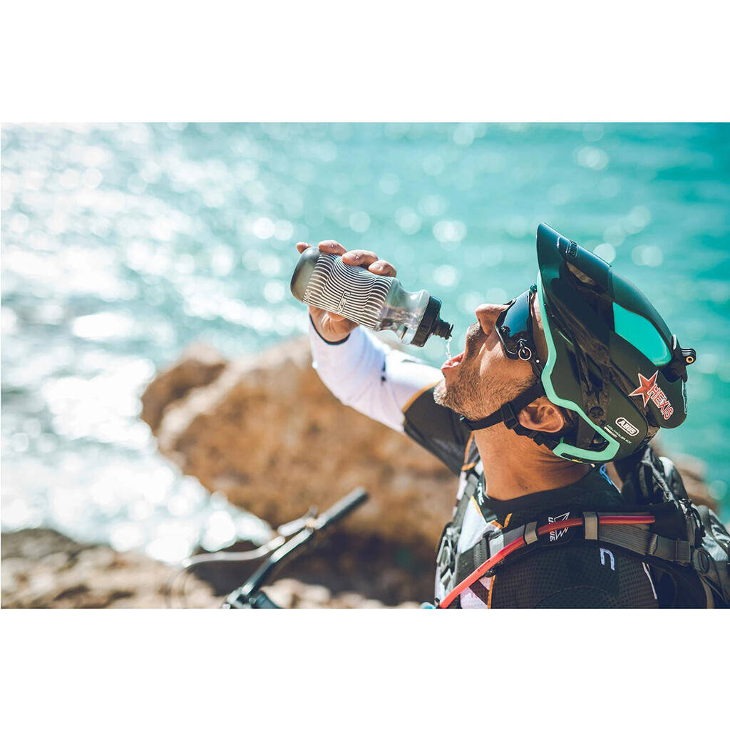 Lezyne Flow Water Bottle-Smoke Grey (750ml) -  2
