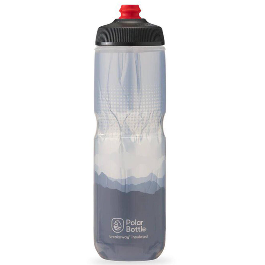 Polar Breakaway Insulated Dawn to Dusk Bottle-Charcoal/White (710ml)