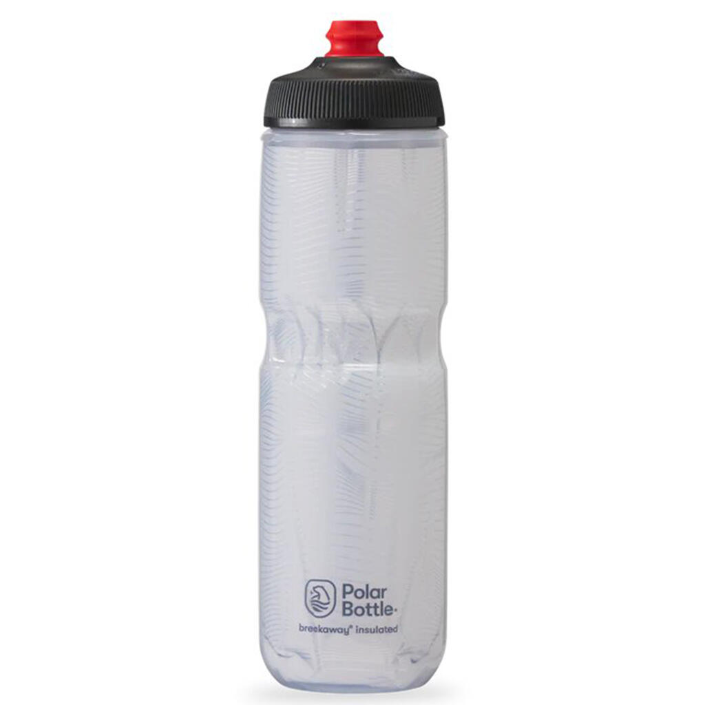 Polar Breakaway Insulated Jersey Knit Bottle-White (710ml)