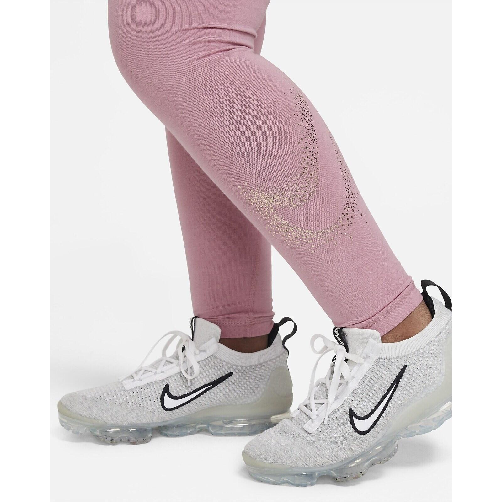 Ghette Nike Sportswear Essential Older Kids Girls', Rosa, Bambini 3/5