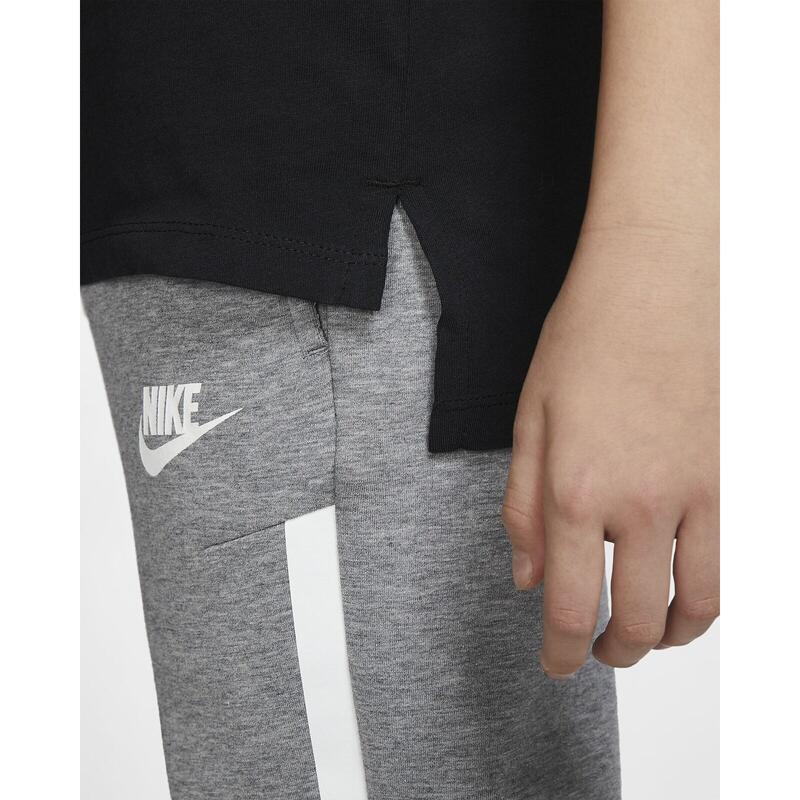 Tricou copii Nike Sportswear Basic Futura, Negru