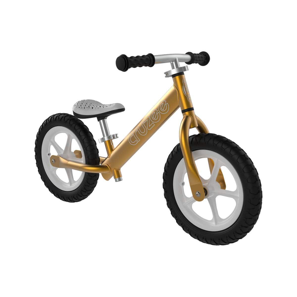 Cruzee Balance Bike - Gold - 18 Mths to 5 Yrs