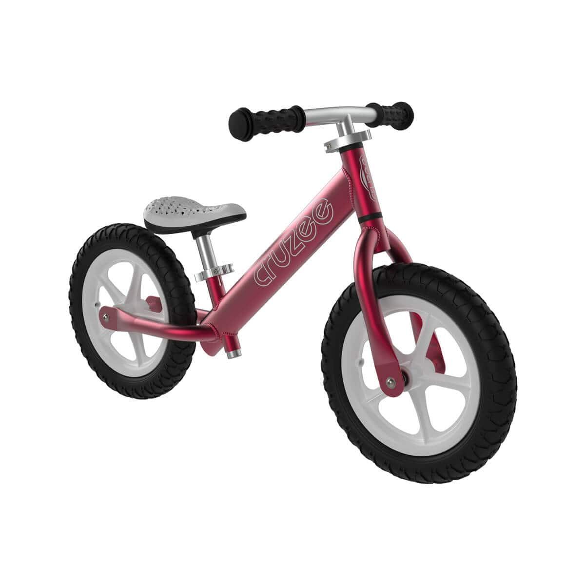 Cruzee Balance Bike - Red - 18 Mths to 5 Yrs