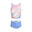 女士SUNRISE TANKINI 背心短褲兩件套裝 - 藍色/粉色