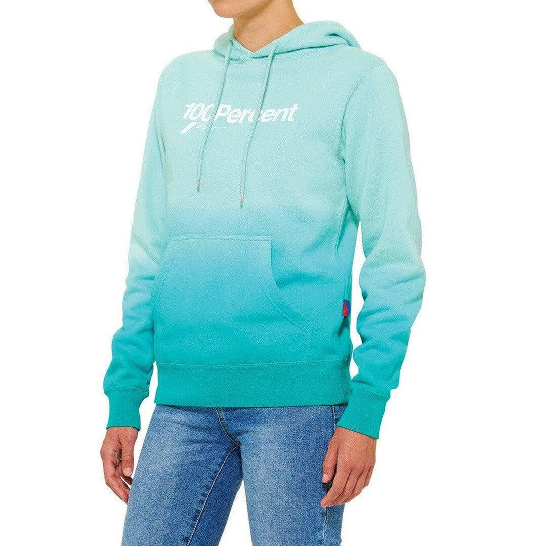 100 Percent CALISTO Women's Pullover Hoodie Fleece Jade