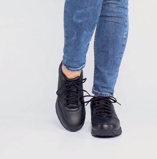 Skechers Wyola Sapatilhas Trabajo Mulher Color Negro Diseño Resistente Y Cómodo 5/7