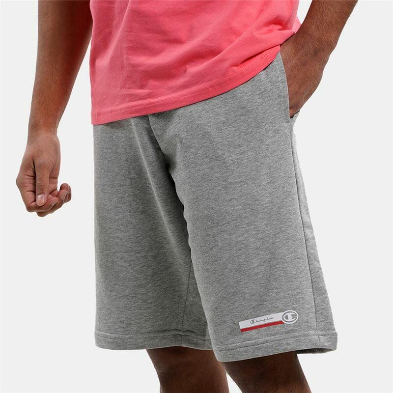 Pantalón Corto Deportivo Champion Gris