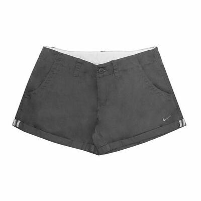 Pantalones Cortos Deportivos para Niños Nike CTN WVN Gris