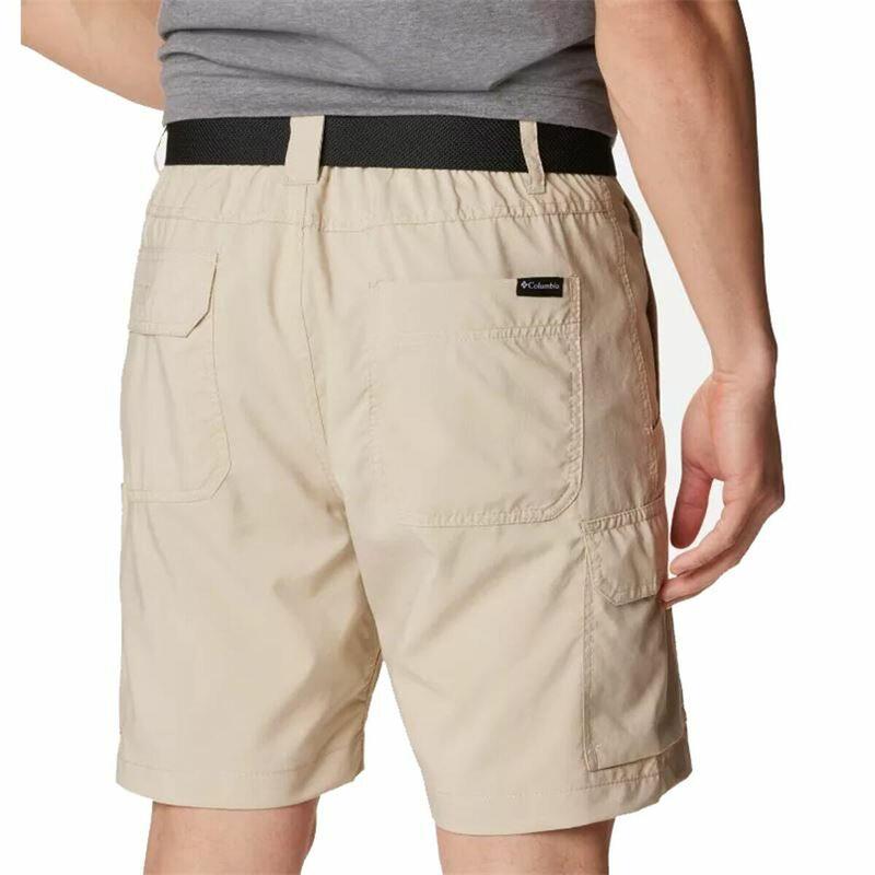 Pantalón Corto Deportivo Montaña Columbia Silver Ridge  Beige