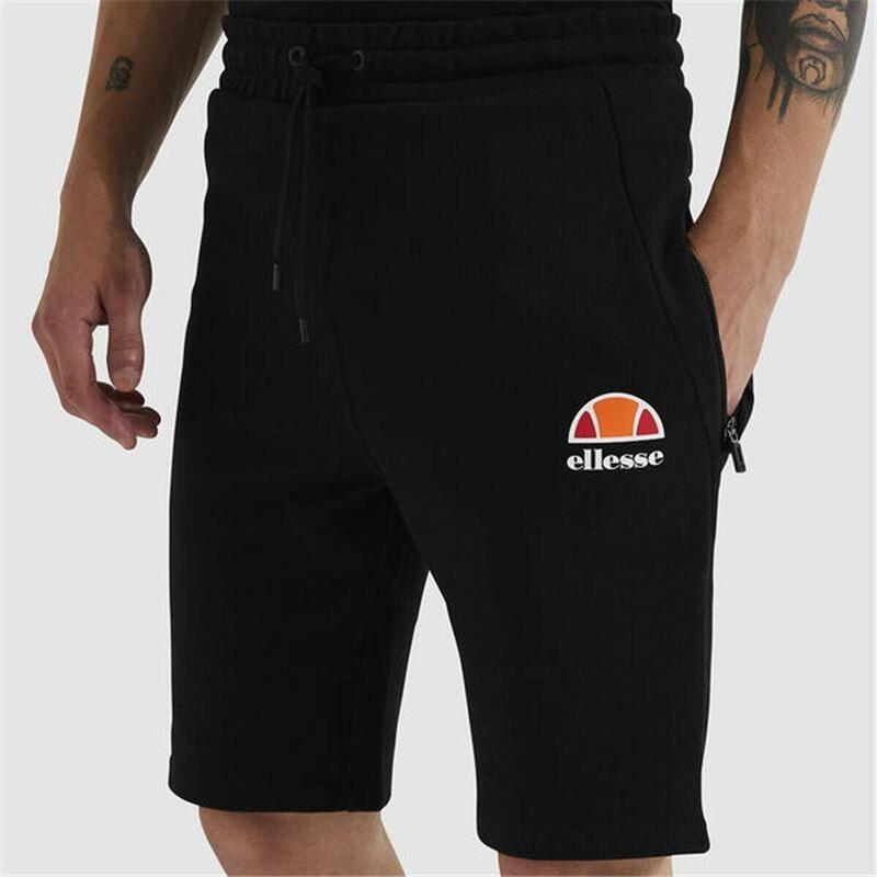 Pantaloni Corti Sportivi da Uomo Ellesse Kraviz  Nero