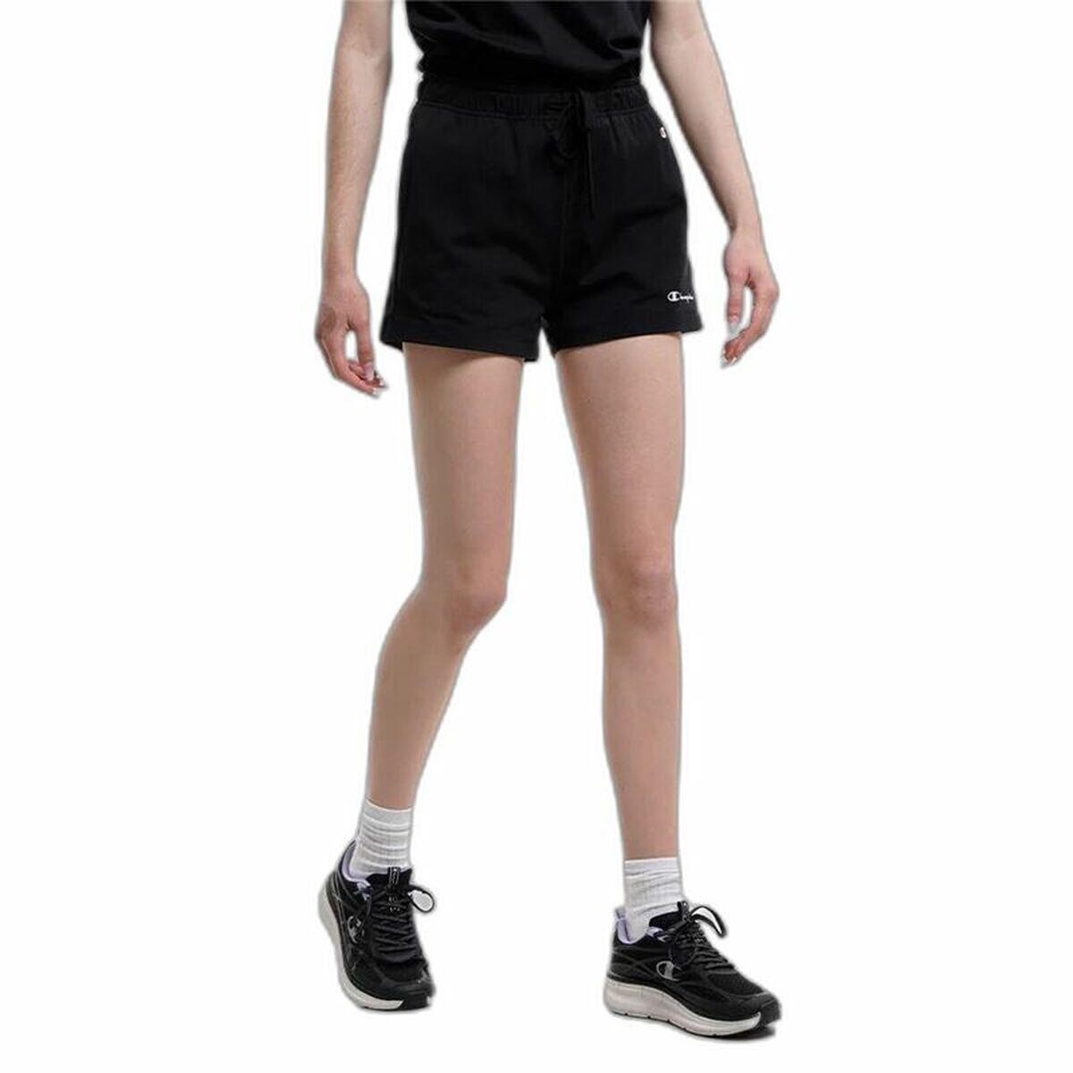 Short de Sport pour Femme Champion Shorts Noir 3/5