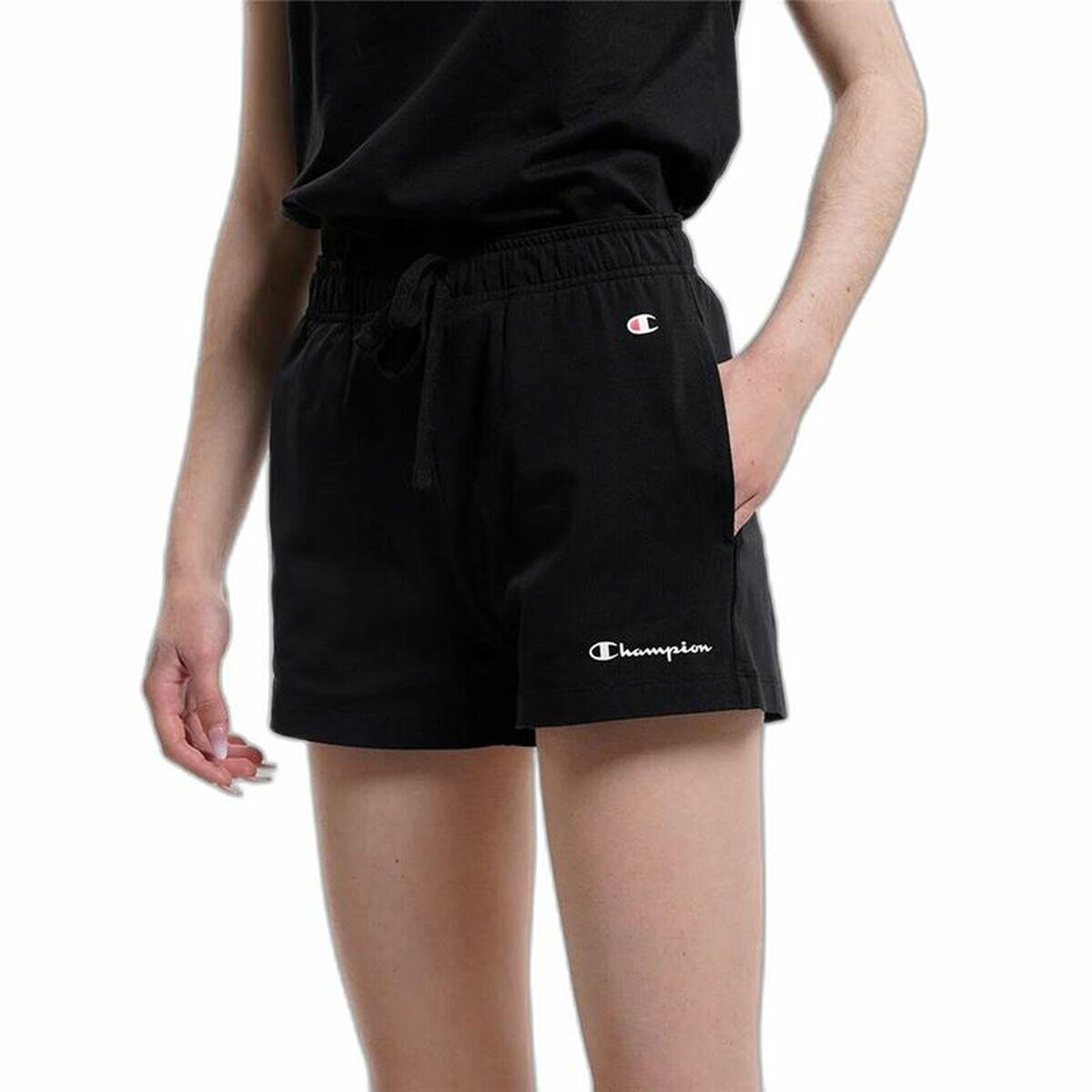 Short de Sport pour Femme Champion Shorts Noir 4/5