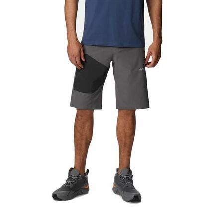 Short de Sport Montagne Columbia Silver Ridge Gris foncé