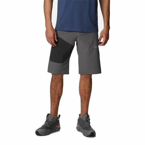 Short de Sport Montagne Columbia Silver Ridge Gris foncé