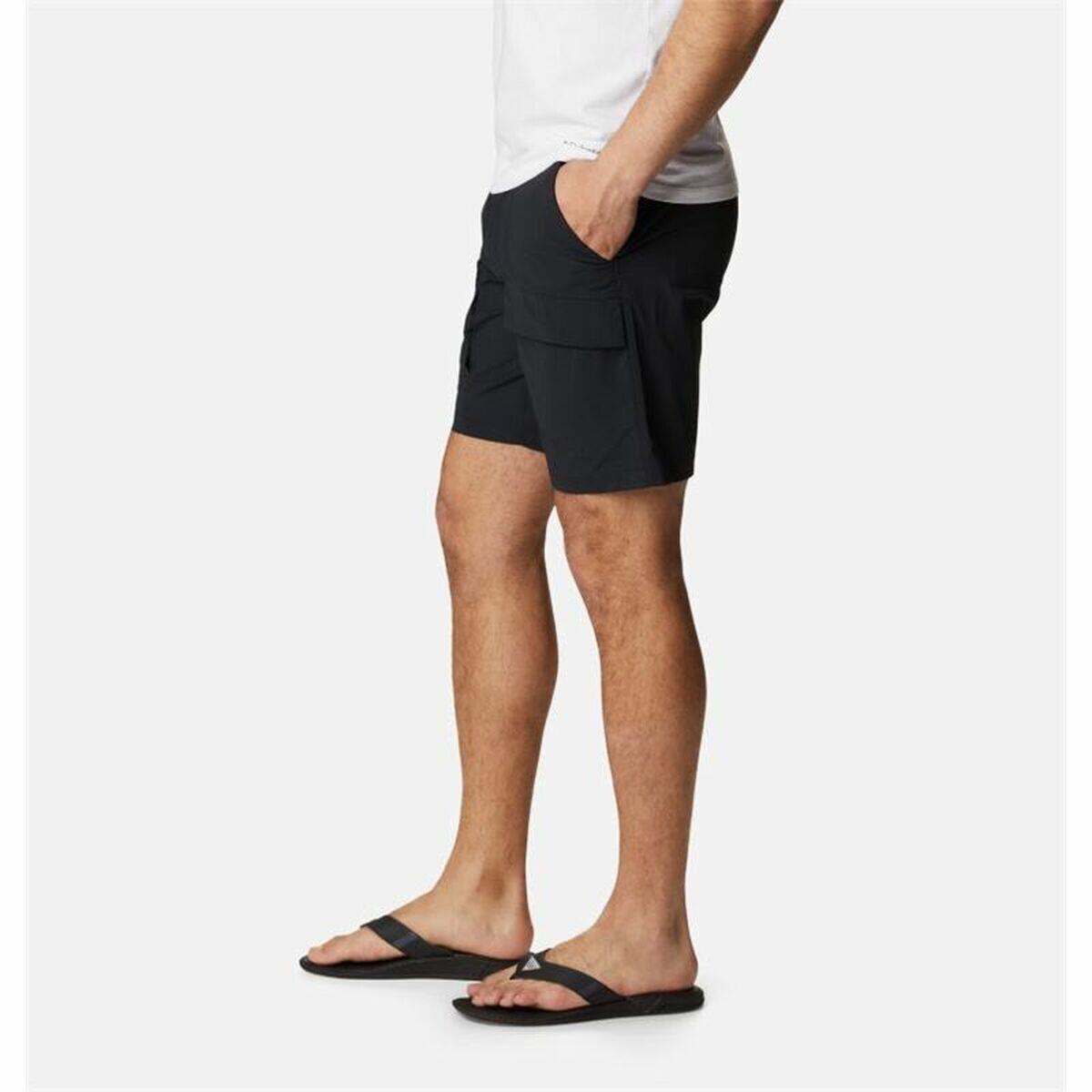 Pantalón Corto Deportivo Columbia Hike  Negro 3/6