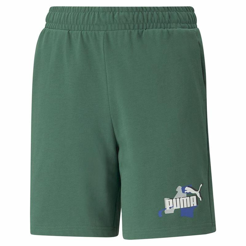 Pantalones Cortos Deportivos para Niños Puma Puma Essentials+ Street Art Verde