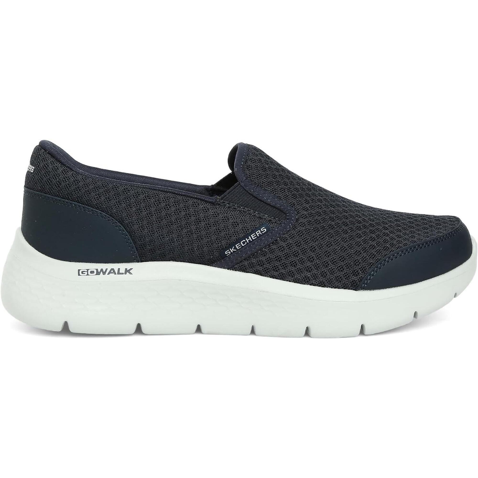 Skechers - Go Walk Flex - Flexibilité Pour Marcher - Chaussures De Sport - Bleu - Decathlon