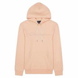 Sudadera con Capucha Hombre Champion Script Logo Rosa