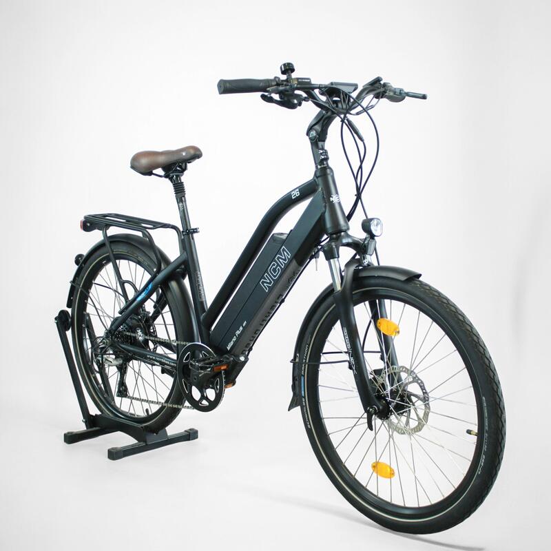 Reconditionné - Vélo de ville électrique Milano Black Plus  - Très bon état