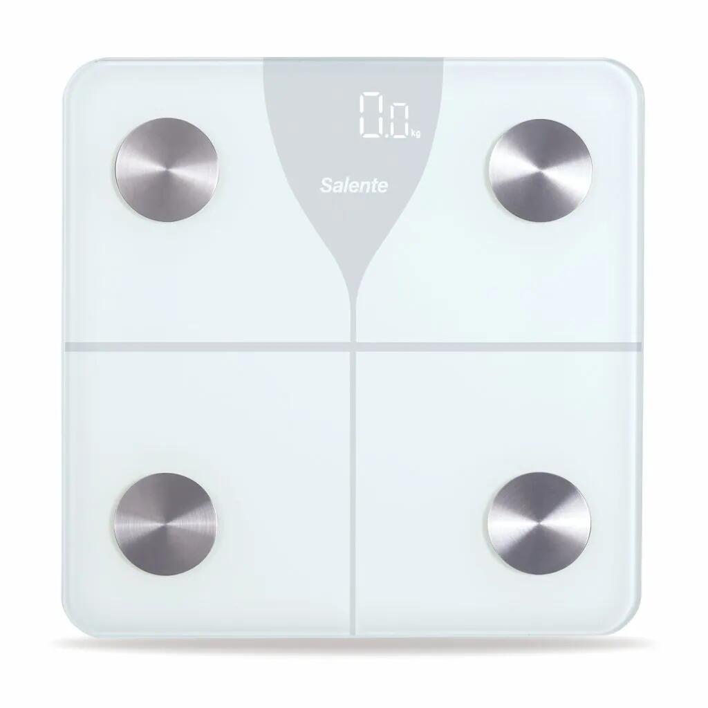 Salente SlimFit, osobní diagnostická fitness váha, Bluetooth, bílá 3/6