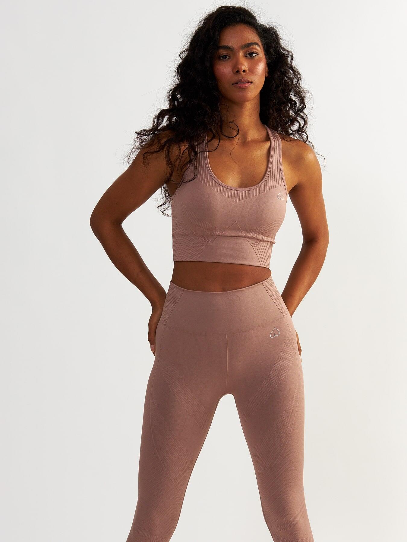 BESHAPED Damen Sport BH Femme Force Roségold für Sport & Freizeit
