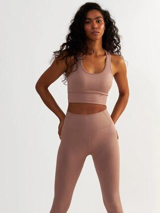 Damen Sport BH Femme Force Roségold für Sport & Freizeit