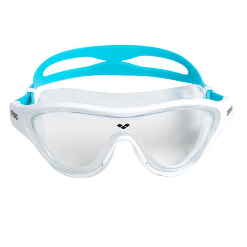 Lunettes de natation enfant Arena The One Mask Blanc/Bleu