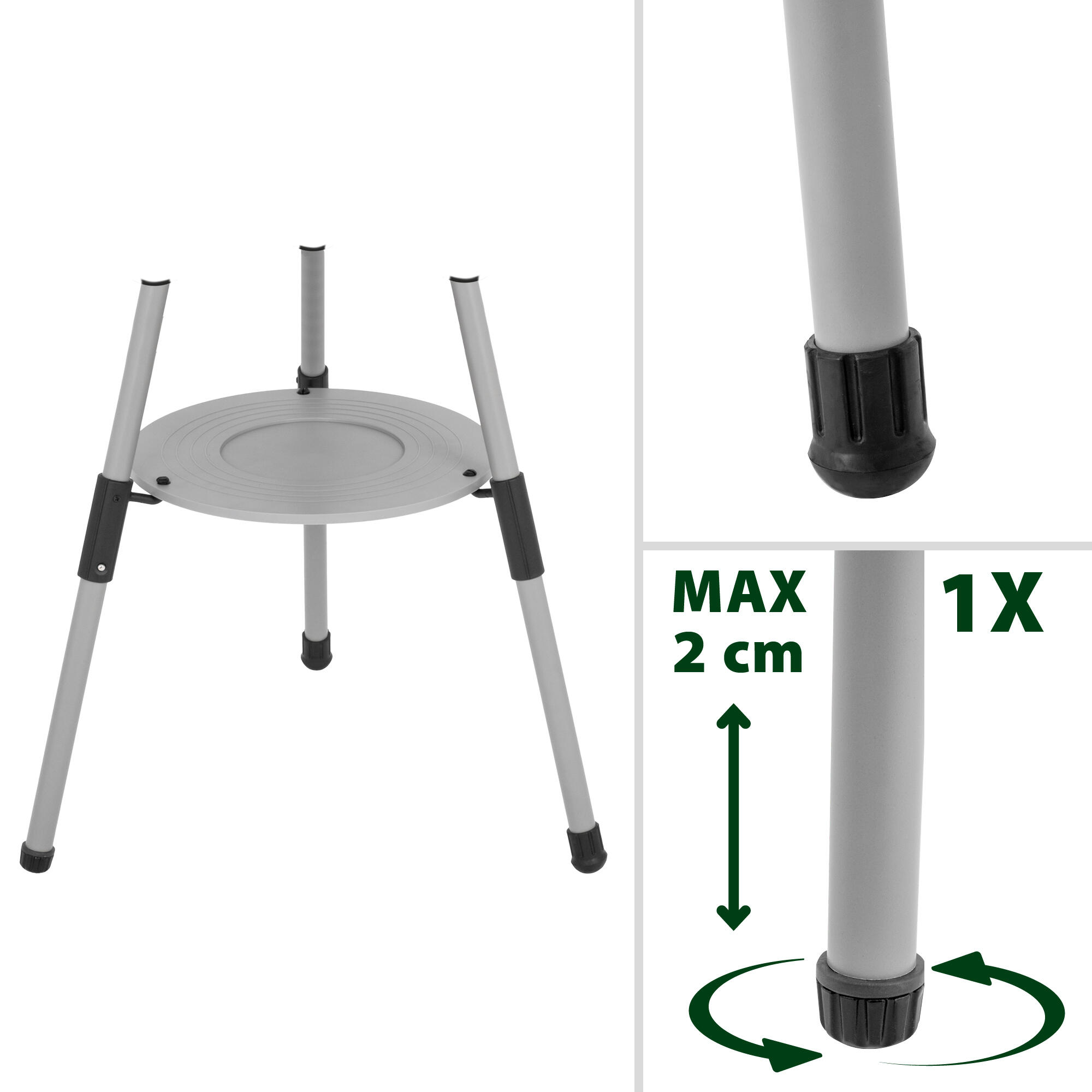 Brunner barbacoa a gas camping portátil 50 mbar devil bbqruiser ht 7/7